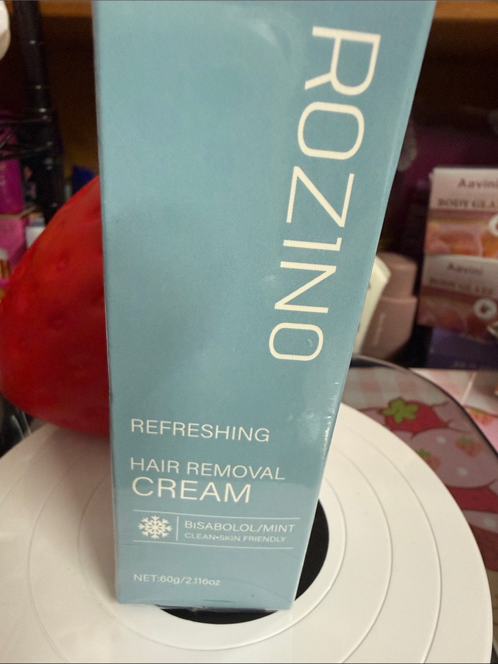 Refreshing Hair Removal Cream - Mint (Blue)
